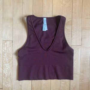 Small Athleta ribbed cropped tank